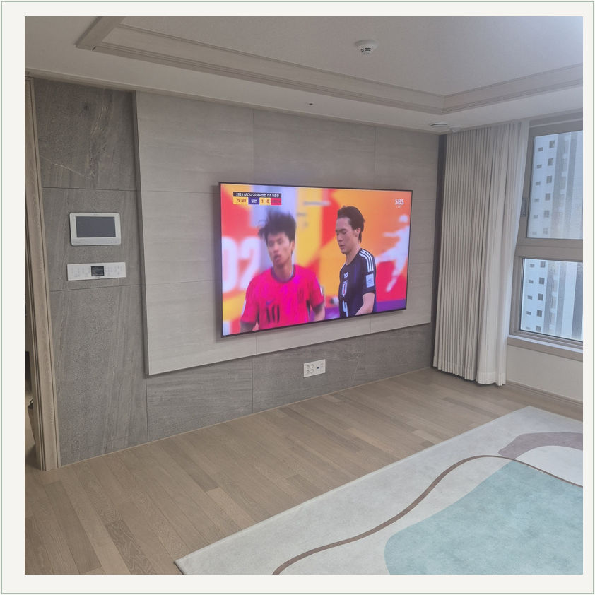 벽걸이TV 설치 참고 화면 29-1